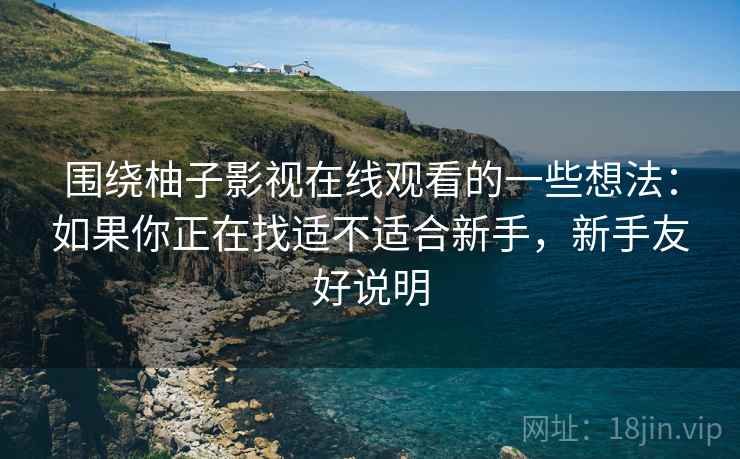围绕柚子影视在线观看的一些想法：如果你正在找适不适合新手，新手友好说明